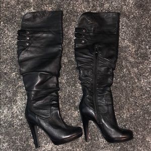 Jessica Simpson Black Knee High Boots